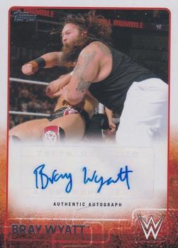 2015 Topps WWE - Autographs #NNO Bray Wyatt Front