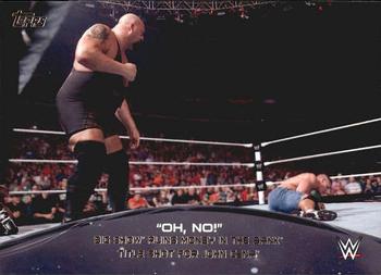 2015 Topps WWE - Crowd Chants: Oh, No! #6 Big Show Ruins Money in the Bank Title Shot for John Cena Front