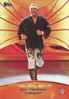 2015 Topps WWE - Crowd Chants: You Still Got It! #1 Ricky Steamboat Front