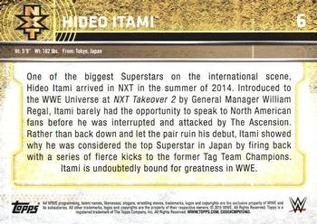 2015 Topps WWE - NXT Prospects #6 Hideo Itami Back