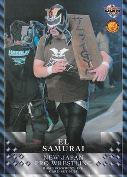 2007-08 BBM New Japan Pro Wrestling #11 El Samurai Front