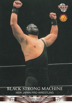2006-07 BBM Pro Wrestling #014 Black Strong Machine Front