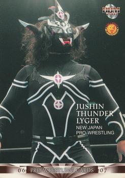 2006-07 BBM Pro Wrestling #015 Jushin Thunder Liger Front