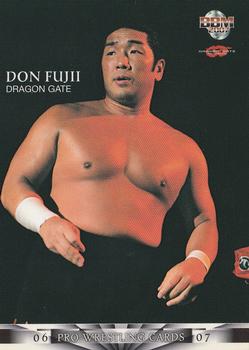 2006-07 BBM Pro Wrestling #058 Don Fujii Front