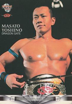 2006-07 BBM Pro Wrestling #061 Masato Yoshino Front