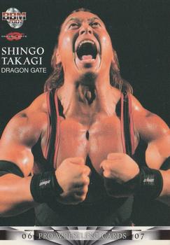 2006-07 BBM Pro Wrestling #067 Shingo Takagi Front