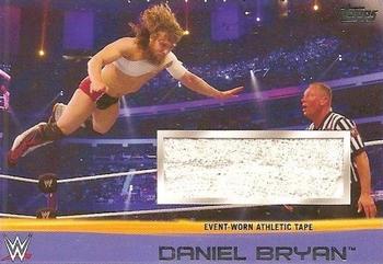2015 Topps WWE - Athletic Tape Relics #NNO Daniel Bryan Front
