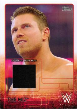 2015 Topps WWE - Swatch Relics #NNO The Miz Front