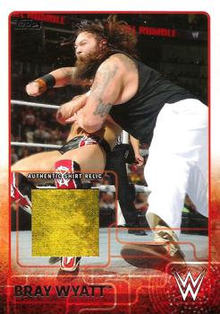 2015 Topps WWE - Swatch Relics #NNO Bray Wyatt Front
