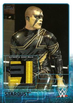 2015 Topps WWE - Swatch Relics #NNO Stardust Front