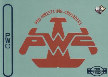 1996 BBM Pro Wrestling #138 Pro-Wrestling Crusaders Checklist Front