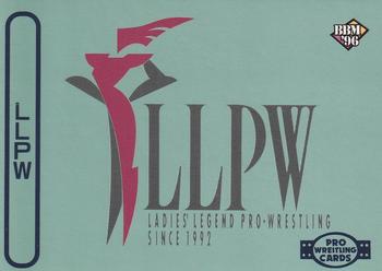 1996 BBM Pro Wrestling #287 Ladies' Legend Pro-Wrestling Checklist Front
