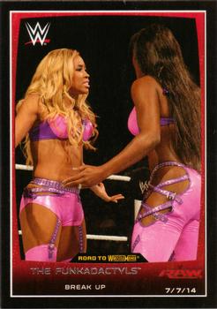2015 Topps WWE Road to Wrestlemania #33 The Funkadactyls Front