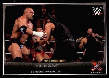 2015 Topps WWE Road to Wrestlemania #13 The Shield Front