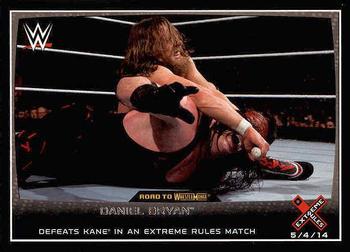 2015 Topps WWE Road to Wrestlemania #15 Daniel Bryan Front