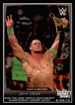 2015 Topps WWE Road to Wrestlemania #31 John Cena Front