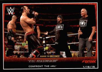 2015 Topps WWE Road to Wrestlemania #81 The Ascension Front
