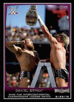 2015 Topps WWE Road to Wrestlemania #103 Daniel Bryan Front