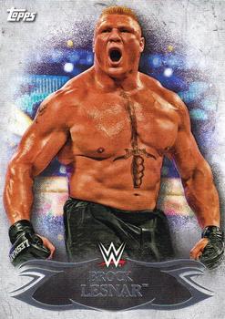 2015 Topps WWE Undisputed #10 Brock Lesnar Front
