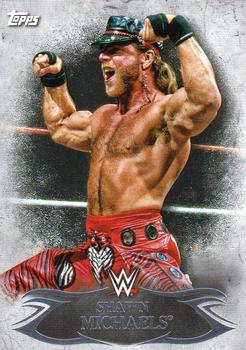2015 Topps WWE Undisputed #18 Shawn Michaels Front