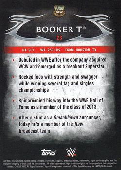 2015 Topps WWE Undisputed #23 Booker T Back