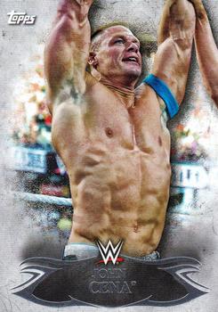 2015 Topps WWE Undisputed #25 John Cena Front