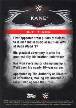 2015 Topps WWE Undisputed #37 Kane Back