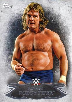 2015 Topps WWE Undisputed #58 Rowdy Roddy Piper Front