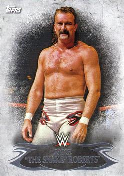 2015 Topps WWE Undisputed #74 Jake The Snake Roberts Front