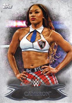 2015 Topps WWE Undisputed #96 Cameron Front