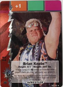 2000 Wizards Of The Coast WCW Nitro Hardcore Expansion #3 Brian Knobs Front
