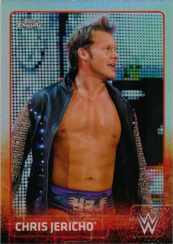 2015 Topps Chrome WWE - Refractor #15 Chris Jericho Front