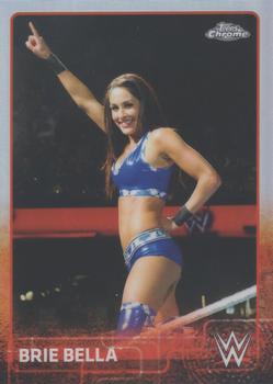 2015 Topps Chrome WWE - Refractor #11 Brie Bella Front