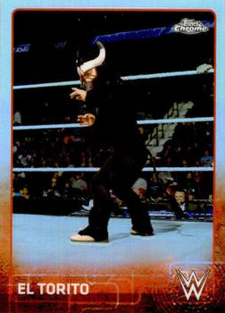 2015 Topps Chrome WWE - Refractor #71 El Torito Front