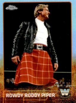 2015 Topps Chrome WWE - Refractor #88 Rowdy Roddy Piper Front