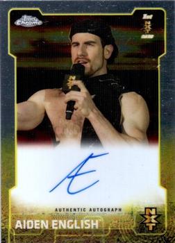 2015 Topps Chrome WWE - NXT Autographs #NNO Aiden English Front