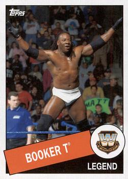 2015 Topps WWE Heritage #5 Booker T Front
