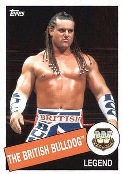 2015 Topps WWE Heritage #7 The British Bulldog Front