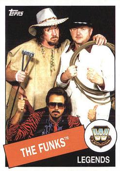 2015 Topps WWE Heritage #18 The Funks Front