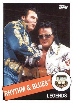 2015 Topps WWE Heritage #41 Rhythm & Blues Front