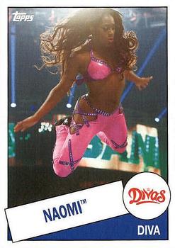 2015 Topps WWE Heritage #58 Naomi Front