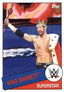 2015 Topps WWE Heritage #61 King Barrett Front
