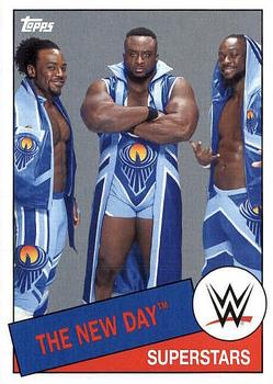 2015 Topps WWE Heritage #82 The New Day Front