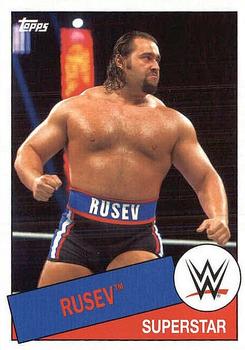 2015 Topps WWE Heritage #89 Rusev Front