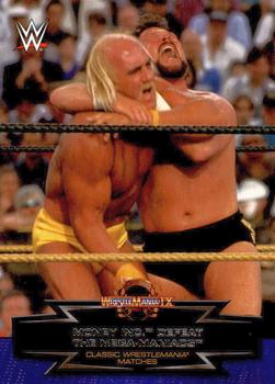 2015 Topps WWE Road to Wrestlemania - Classic WrestleMania Matches #6 Money Inc. Defeat The Mega-Maniacs Front
