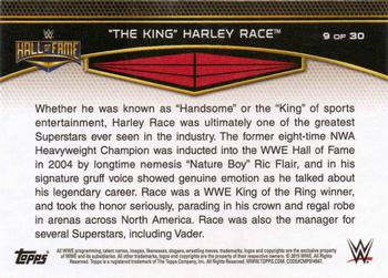 2015 Topps WWE Road to Wrestlemania - Hall of Fame #9 Harley Race Back