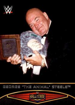 2015 Topps WWE Road to Wrestlemania - Hall of Fame #4 George The Animal Steele Front