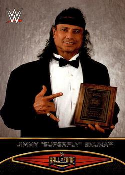 2015 Topps WWE Road to Wrestlemania - Hall of Fame #5 Jimmy Superfly Snuka Front