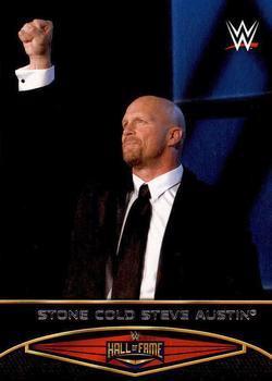 2015 Topps WWE Road to Wrestlemania - Hall of Fame #23 Stone Cold Steve Austin Front