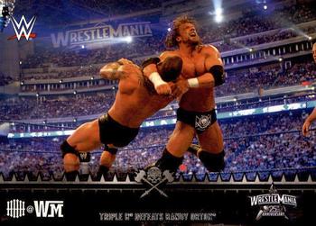 2015 Topps WWE Road to Wrestlemania - HHH@WM #6 Defeats Randy Orton Front